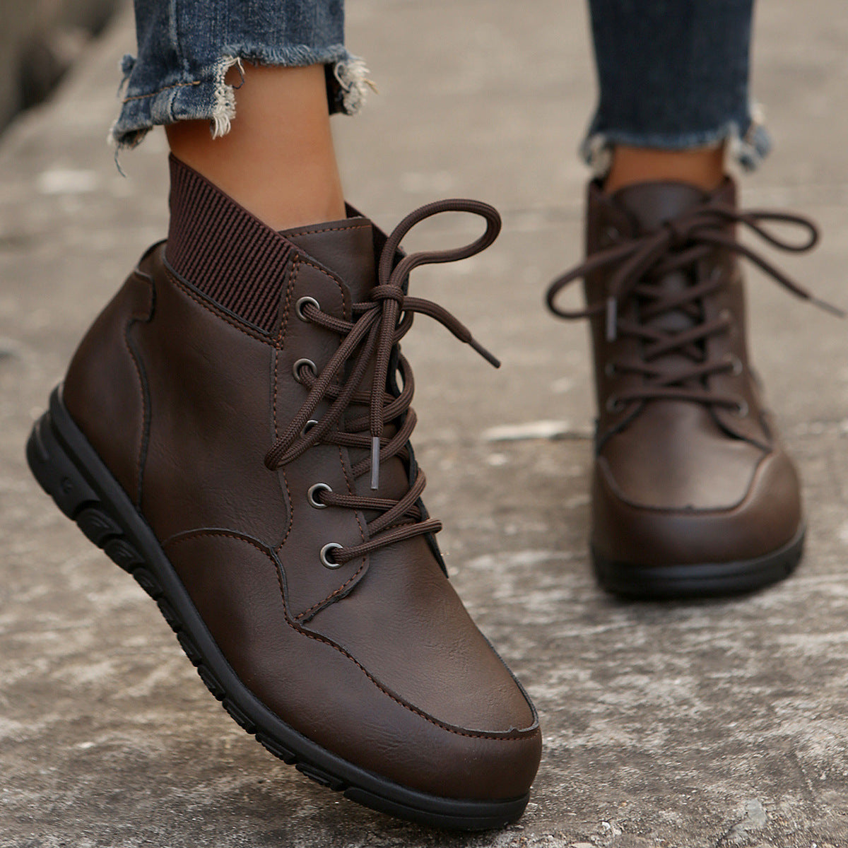 bottines-retro-lacets