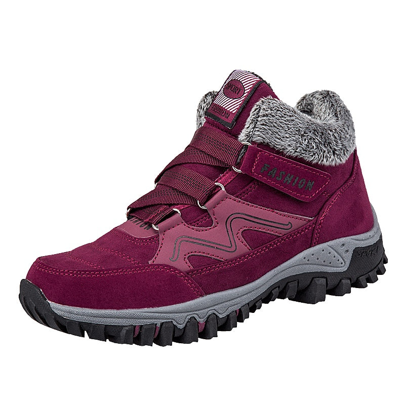 Bottes Velours Femme