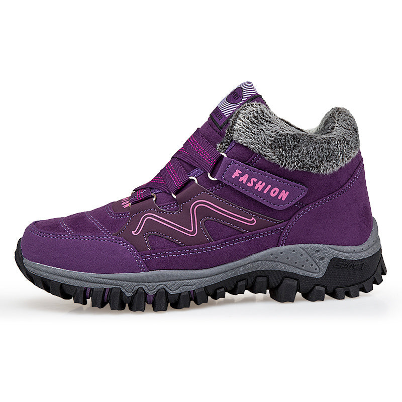 Bottes Velours Femme