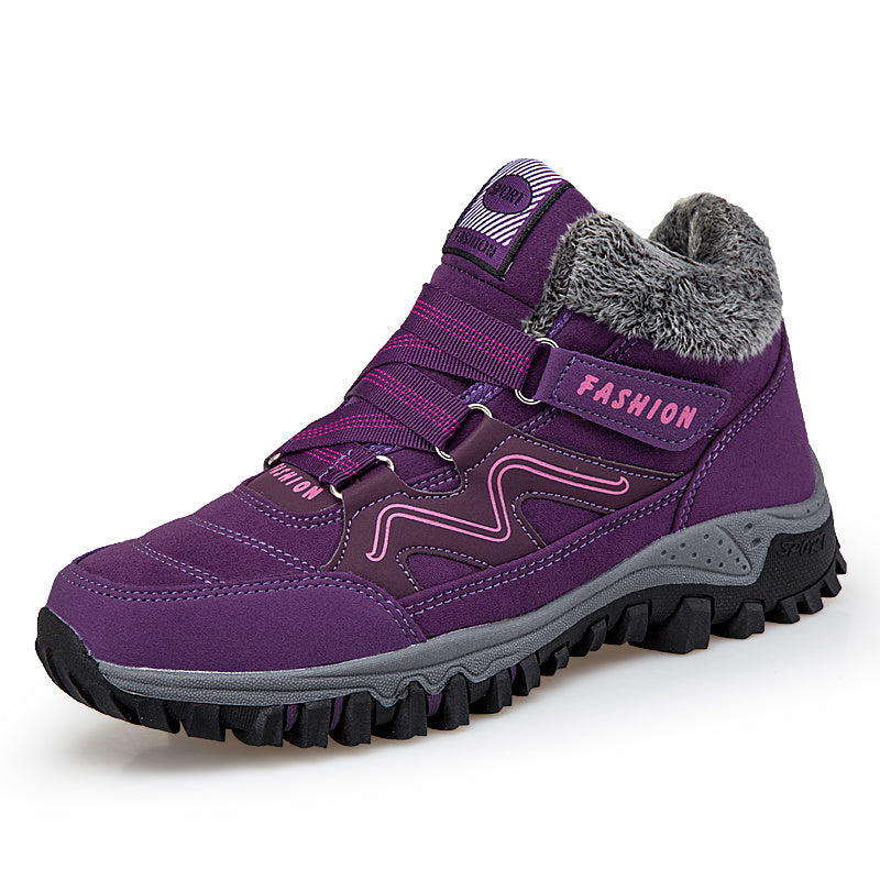Bottes Velours Femme
