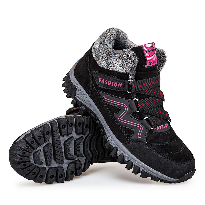Bottes Velours Femme