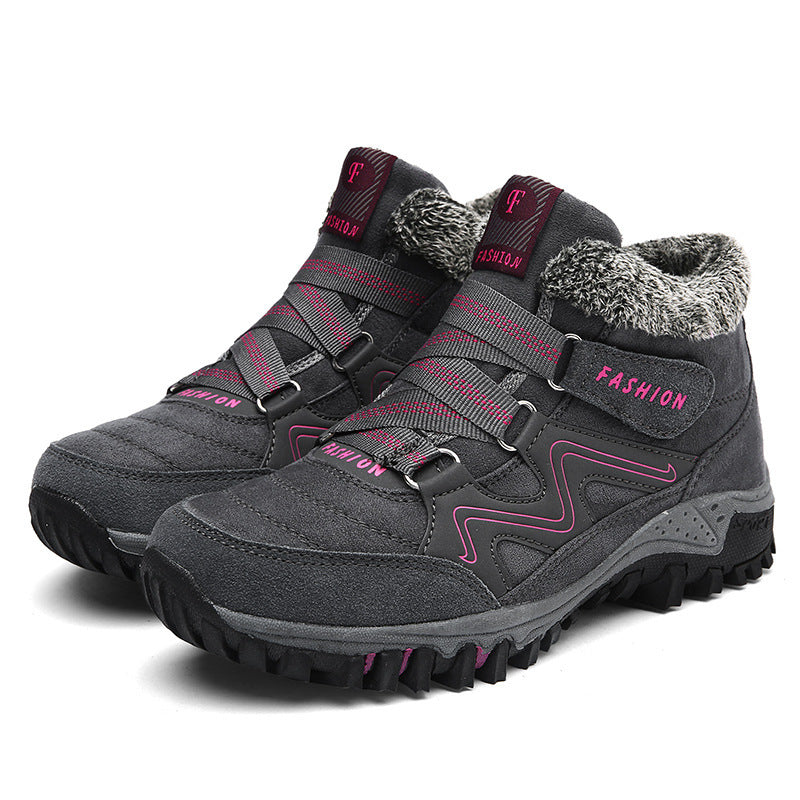 Bottes Velours Femme