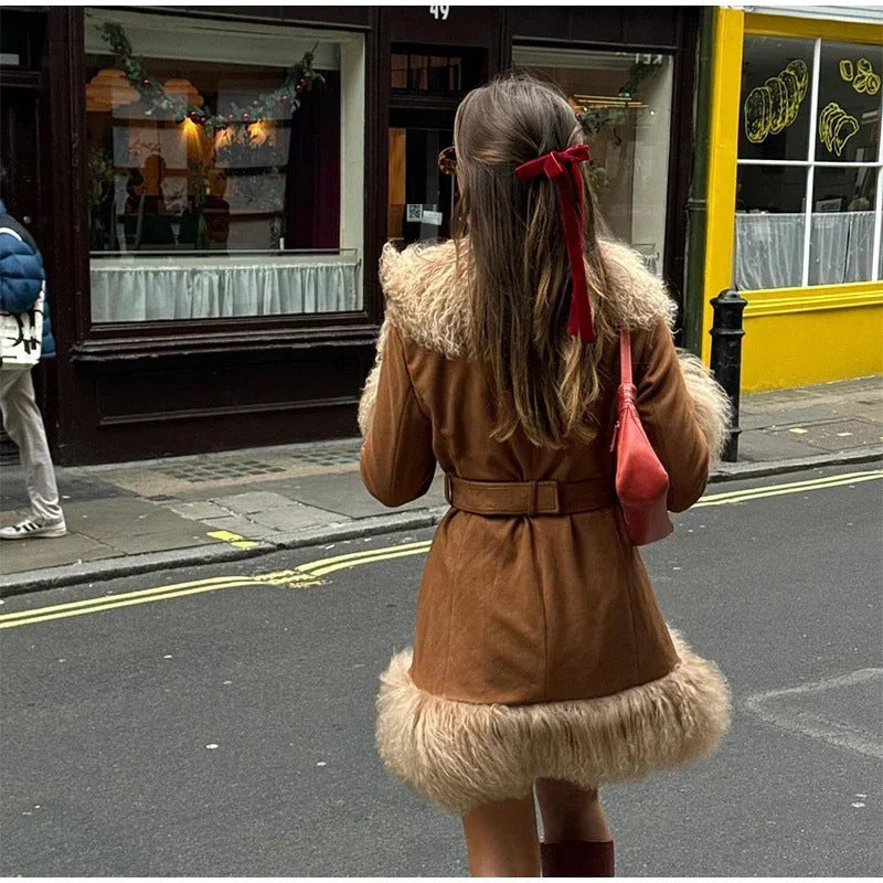 Manteau Confortable Style Rétro