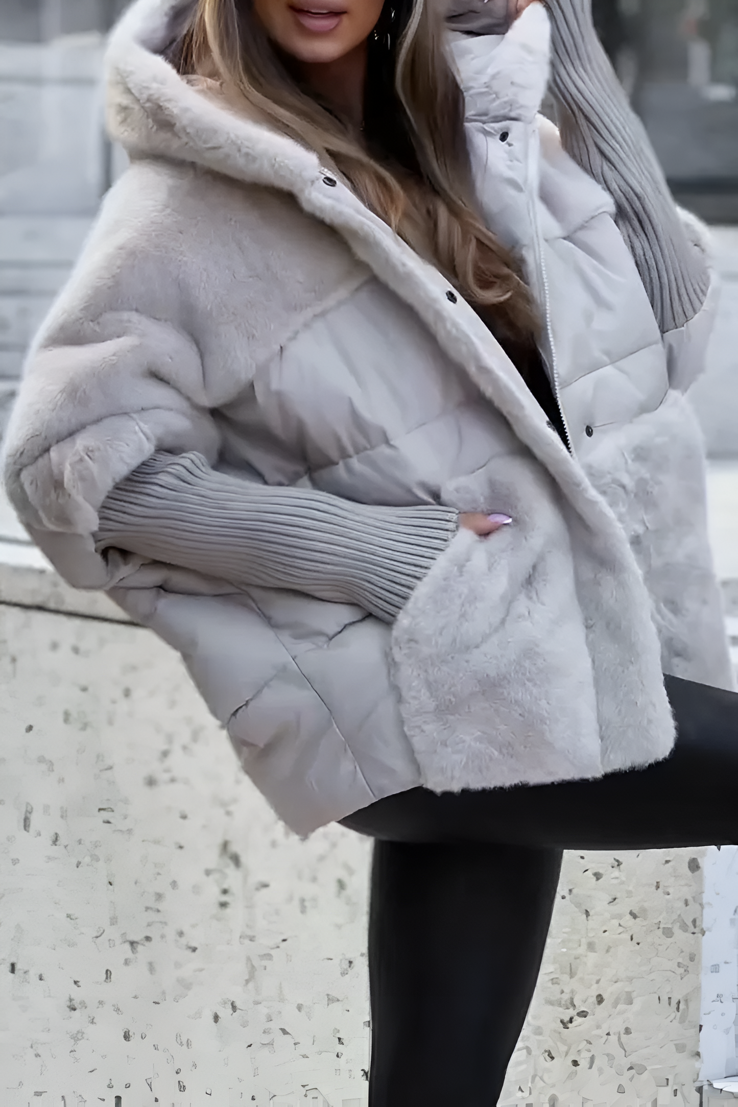 Manteau Doudoune Oversize Ample