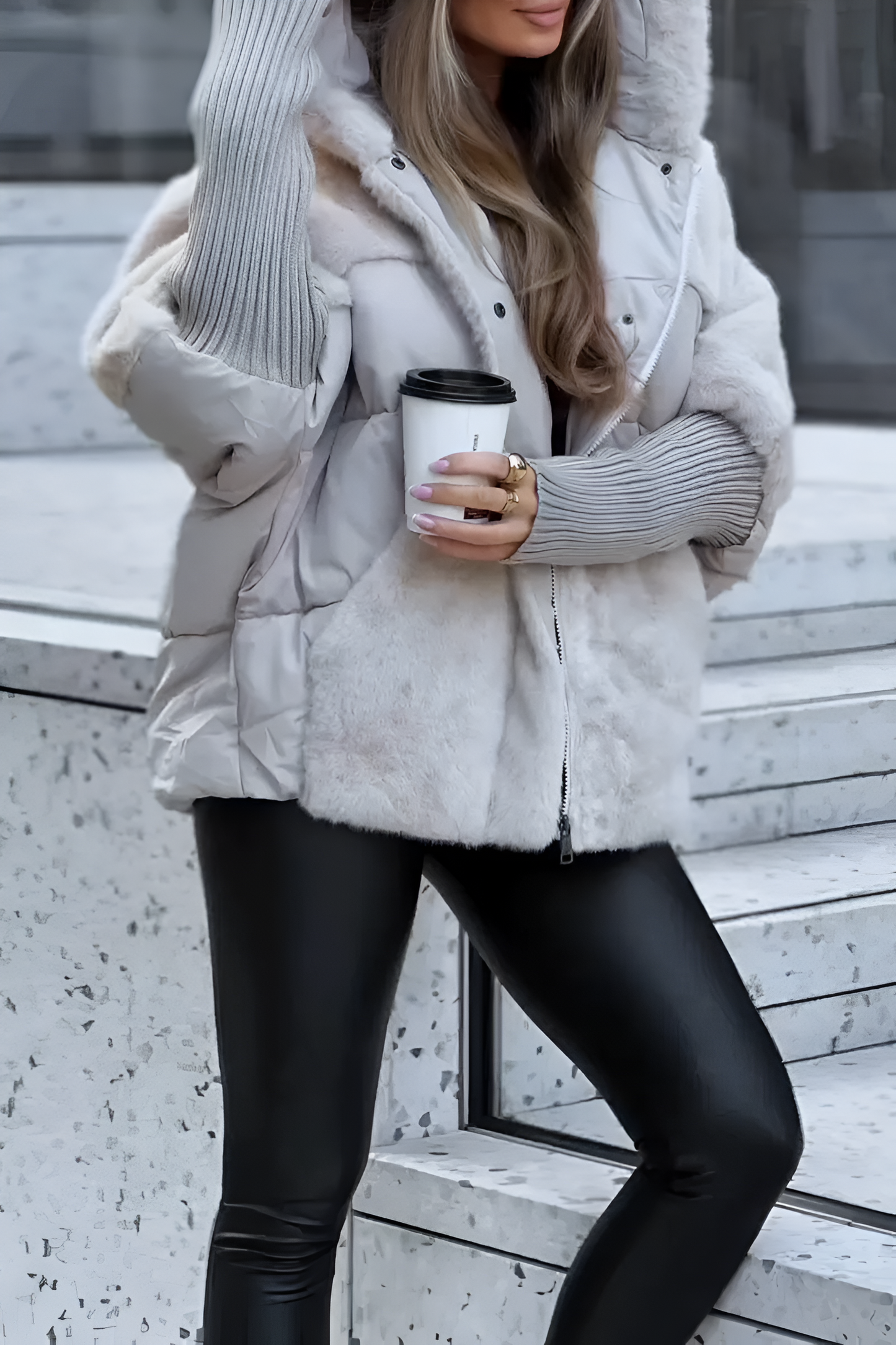 Manteau Doudoune Oversize Ample