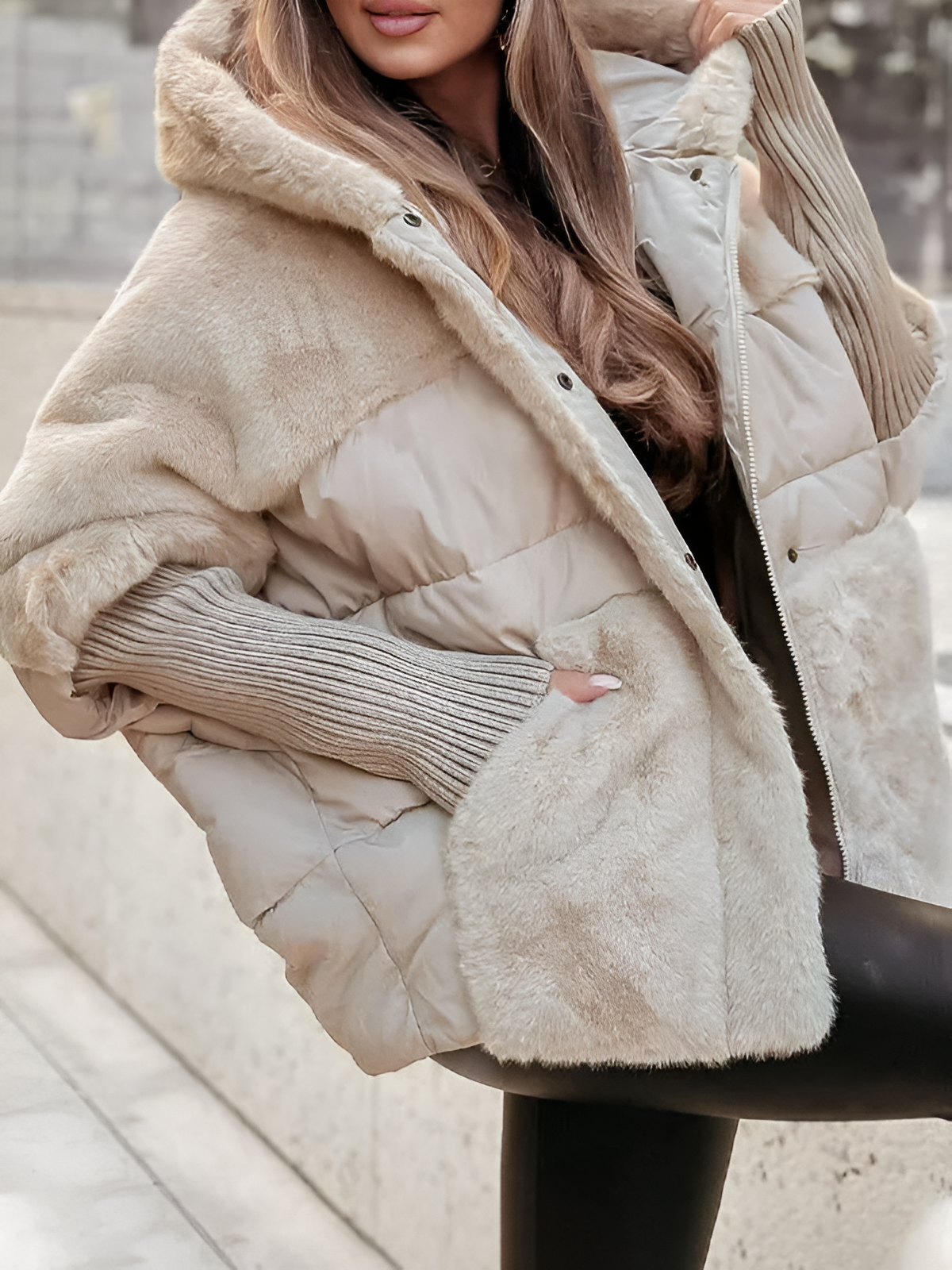 Manteau Doudoune Oversize Ample