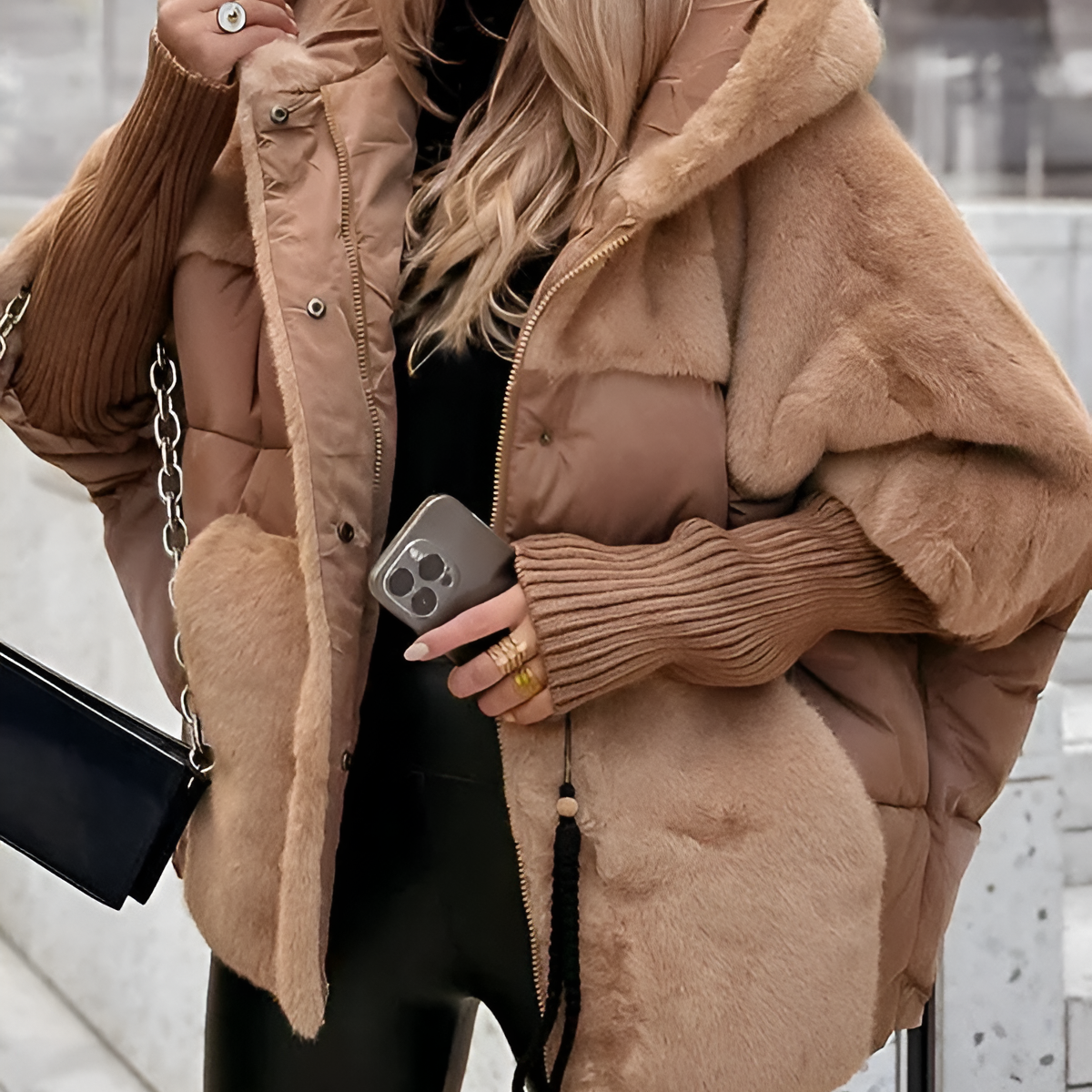 Manteau Doudoune Oversize Ample