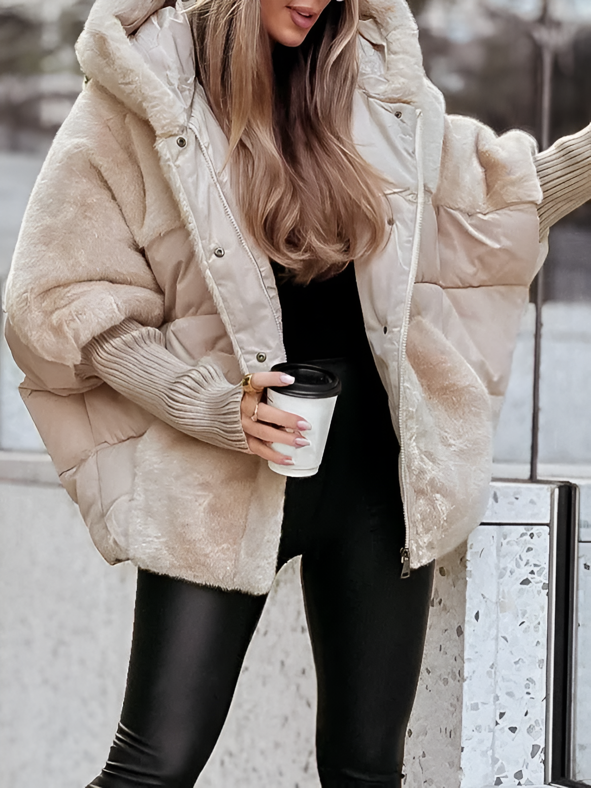 Manteau Doudoune Oversize Ample