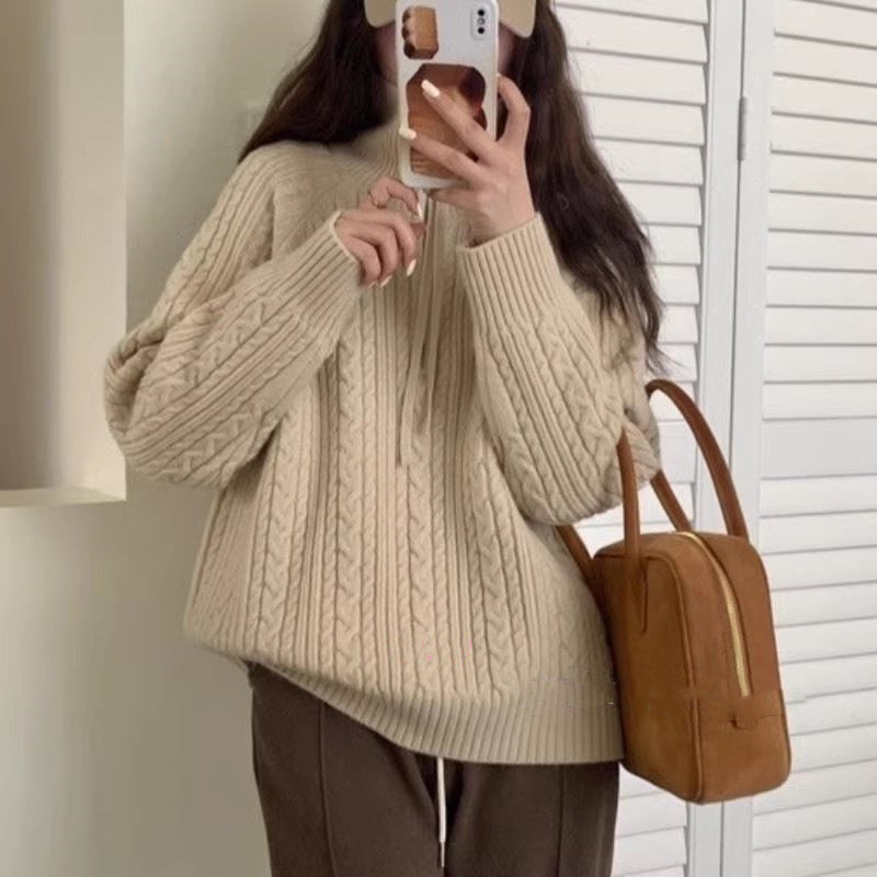 Pull Col Rabattu
