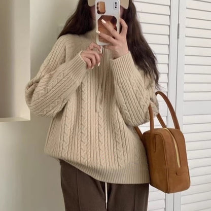 Pull Col Rabattu