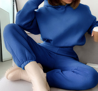 Ensemble Court à Capuche - Couleur Unie