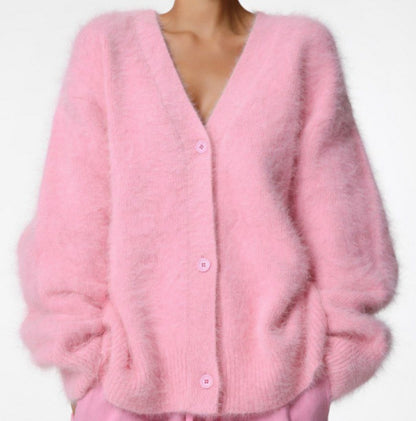 Gilet Loose  Col V Automne-Hiver