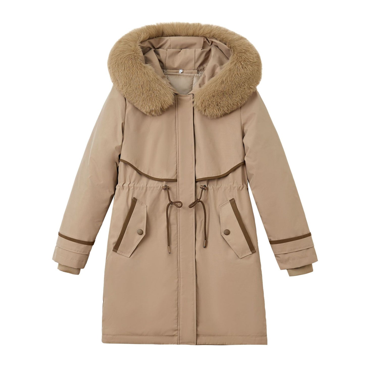 Manteau Matelassé à Capuche