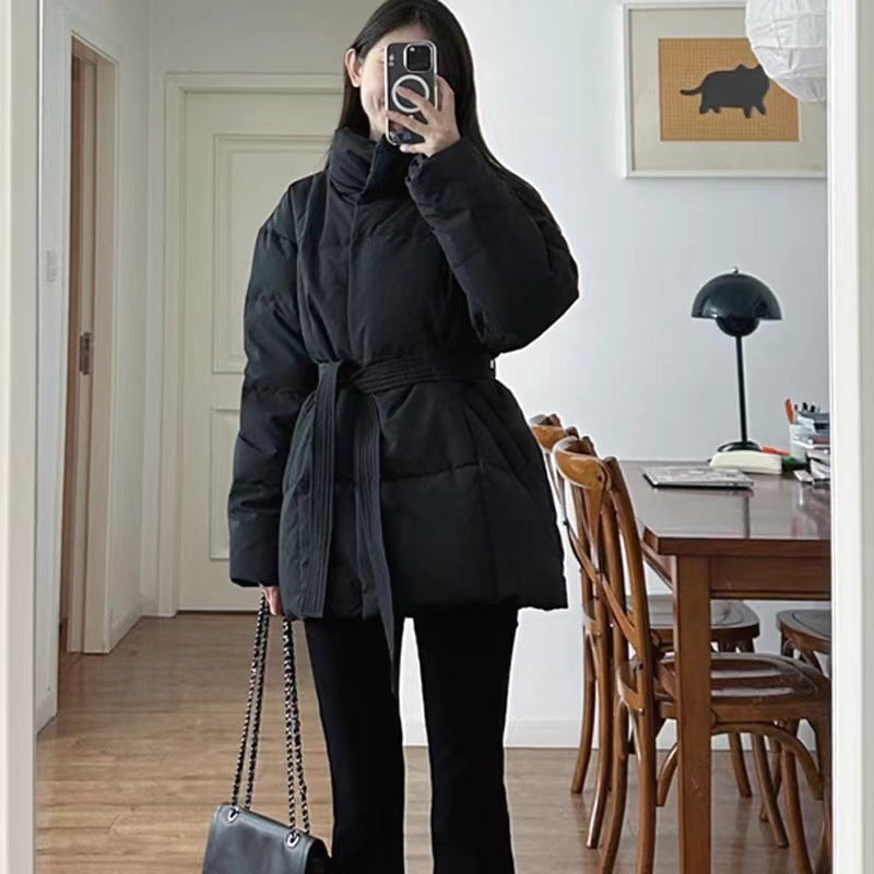 Manteau Cintré avec Ceinture