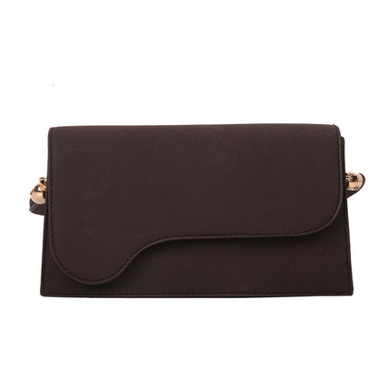 Sac baguette suédée
