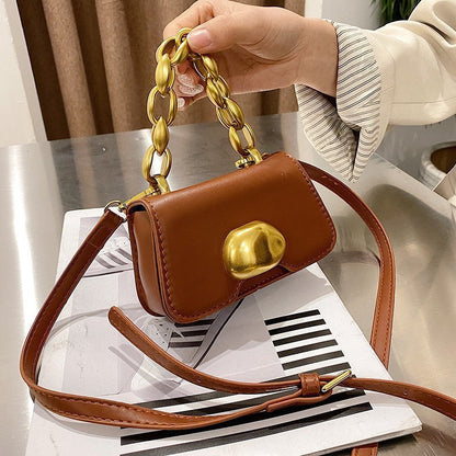 Mini sac carré à chaîne