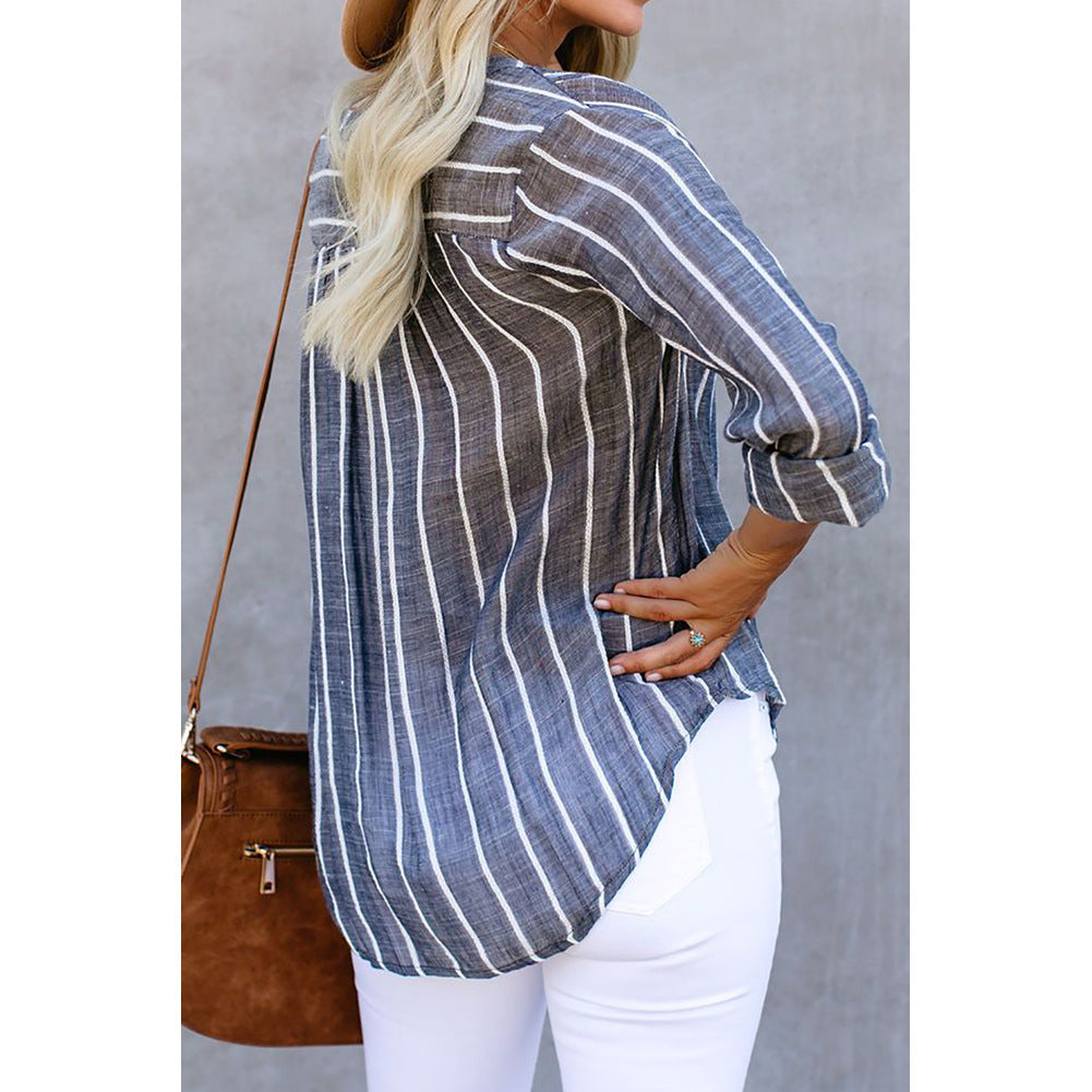 Chemise Femme à Rayures