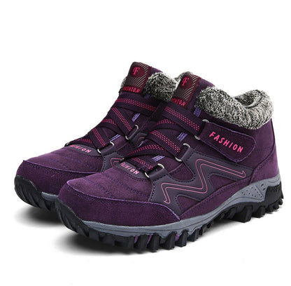 Bottes Velours Femme