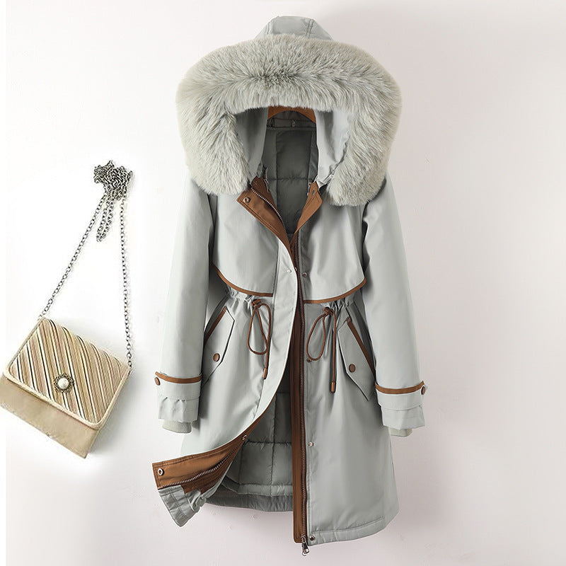 Manteau Matelassé à Capuche