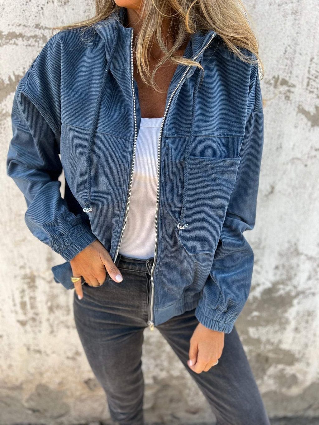 Fatale Bleu Jacket - FEMME FATALE