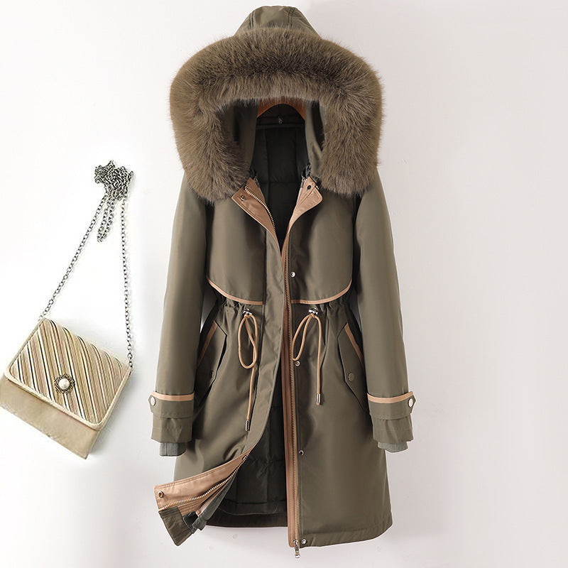 Manteau Matelassé à Capuche