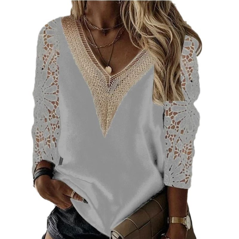 Pull-over en mousseline