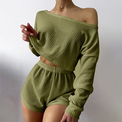 Ensemble Pyjama Épaules Dénudées