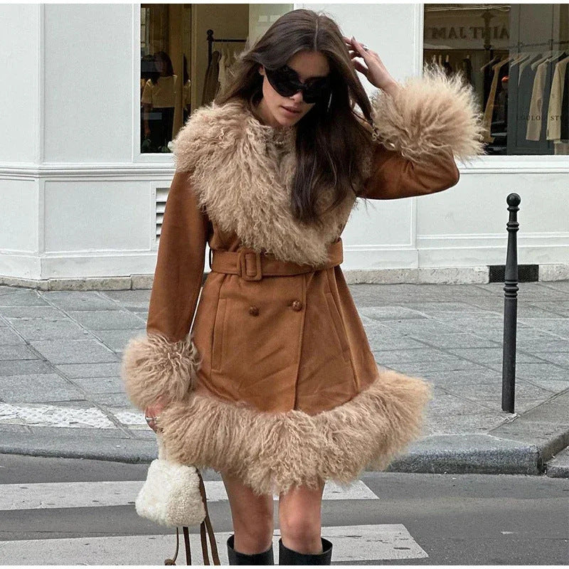 Manteau Confortable Style Rétro
