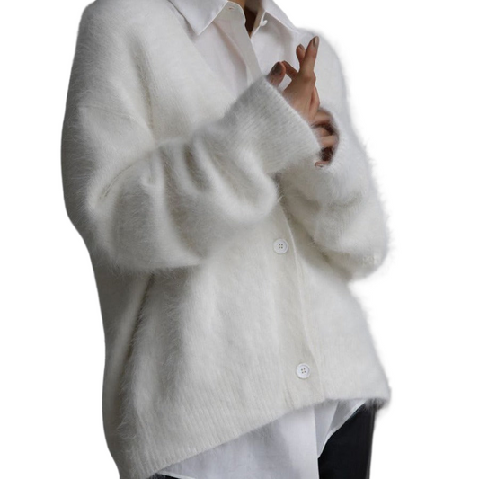 Gilet Loose  Col V Automne-Hiver