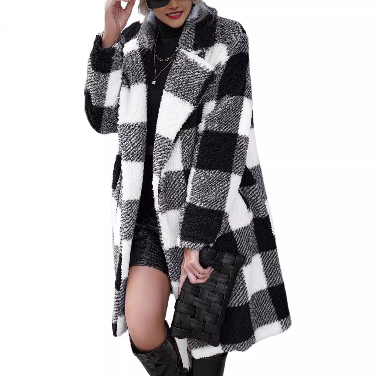 Manteau Carreaux DINA
