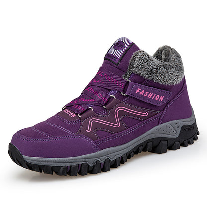 Bottes Velours Femme