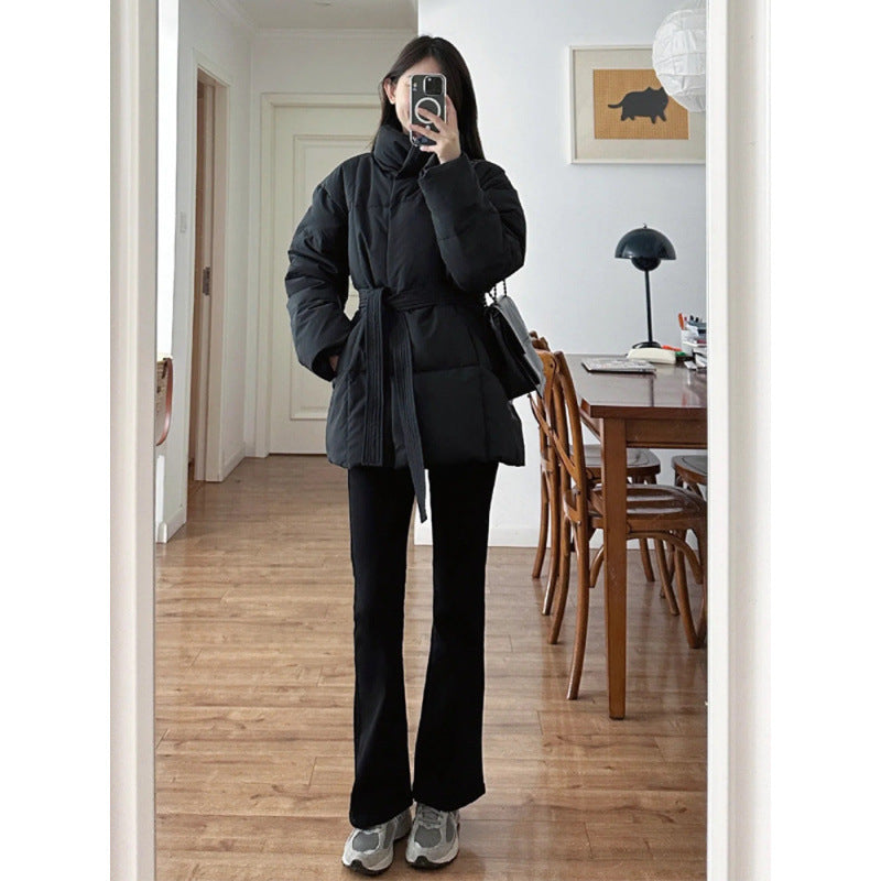 Manteau Cintré avec Ceinture