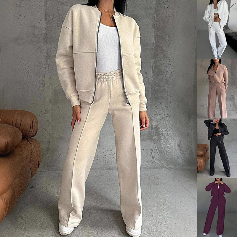 Ensemble Veste Zippée & Pantalon Large
