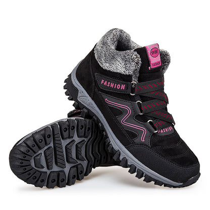 Bottes Velours Femme
