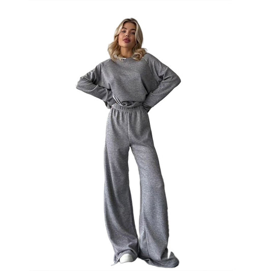 Ensemble Chic : Sweat à Capuche & Pantalon Droit