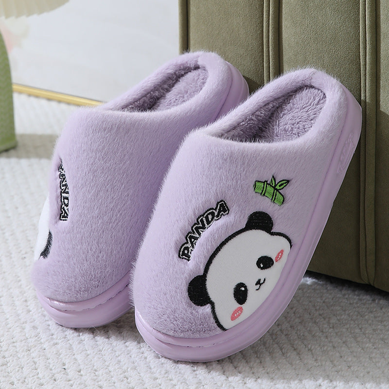 pantoufles d'hiver Panda