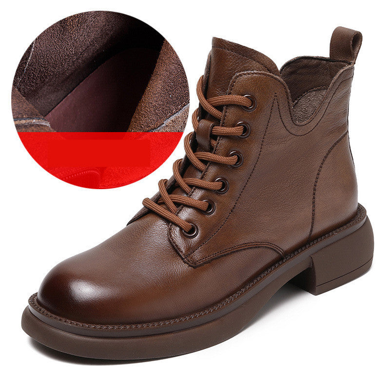Bottines Martin en cuir