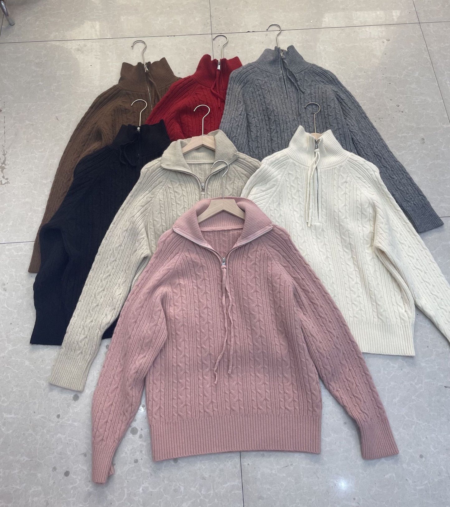 Pull Col Rabattu