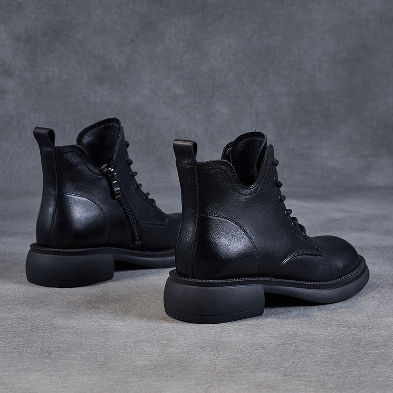 Bottines Martin en cuir