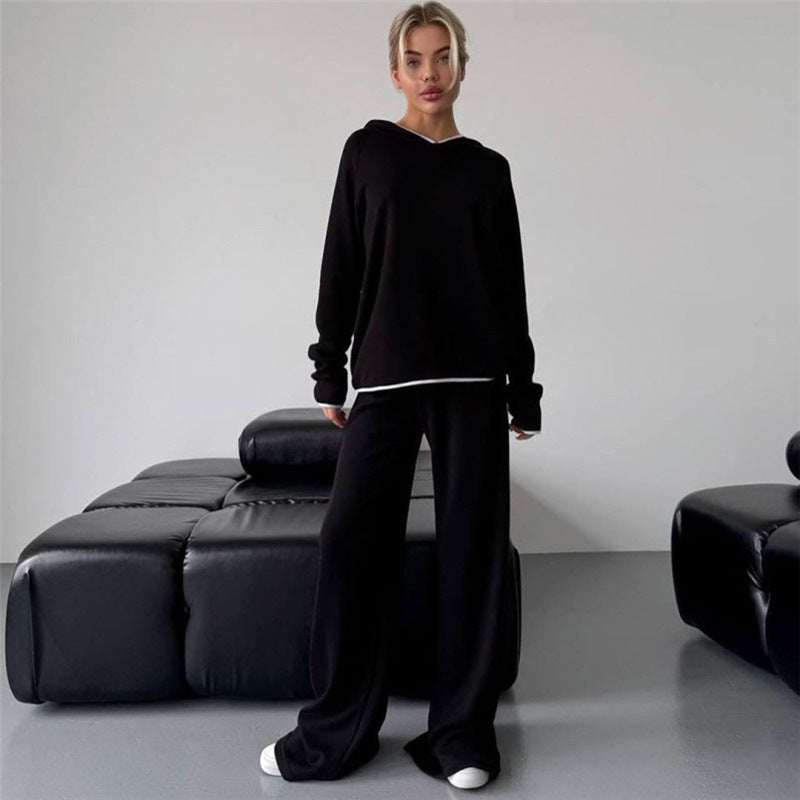 Ensemble Chic : Sweat à Capuche & Pantalon Droit