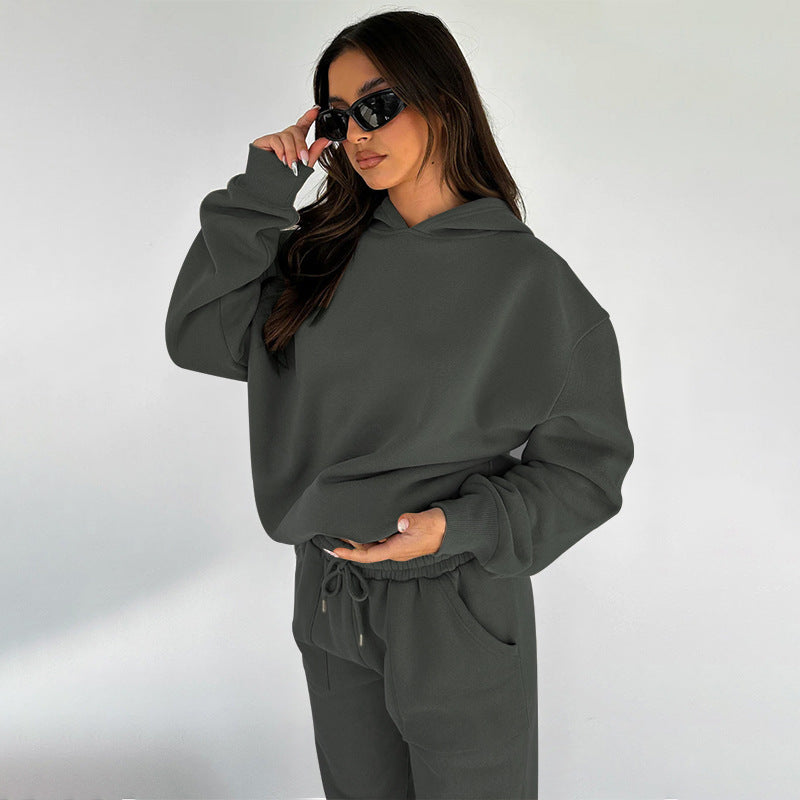 Sweat à Capuche et Manches Longues - FEMME FATALE