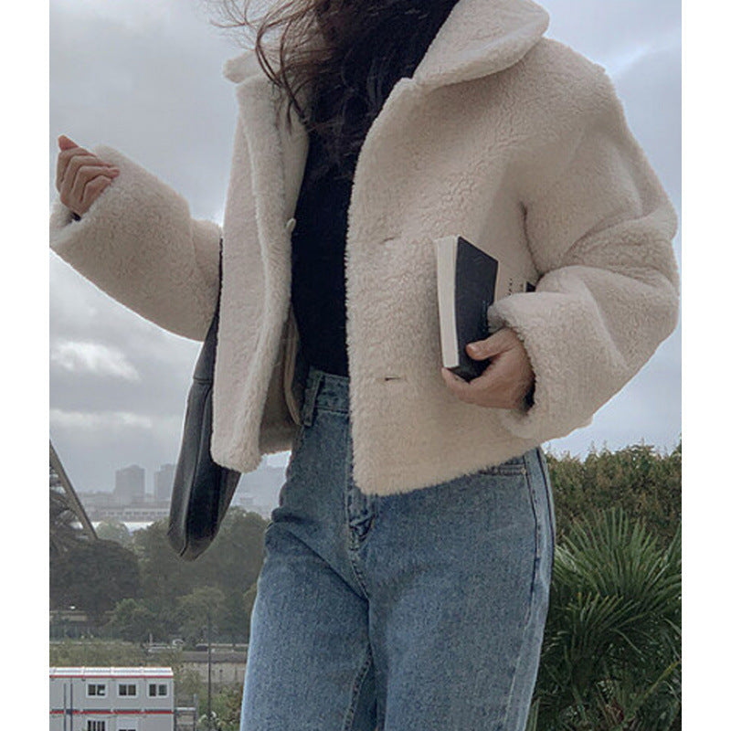 Manteau Réversible en Agneau