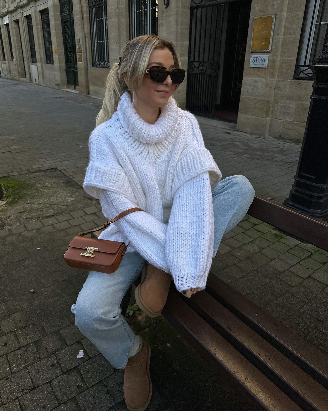 Pull Doux - Col Roulé