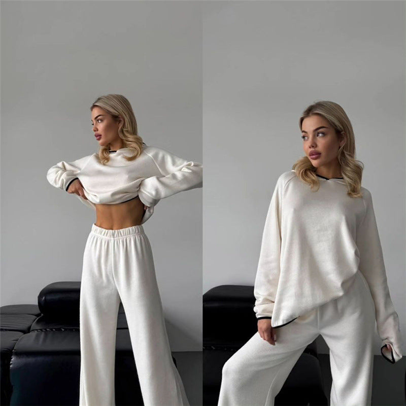 Ensemble Chic : Sweat à Capuche & Pantalon Droit - FEMME FATALE