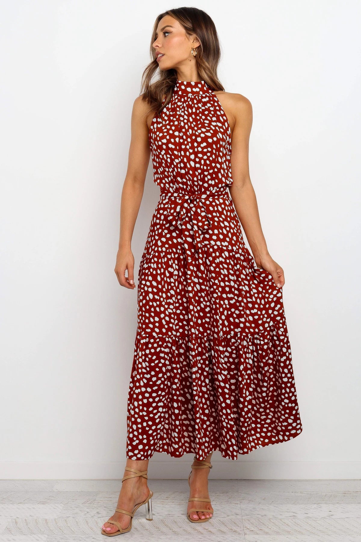 Robe fluide d'été sexy