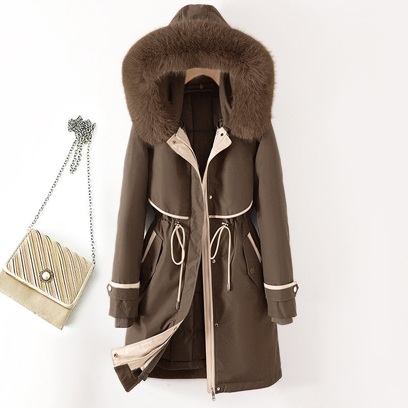 Manteau Matelassé à Capuche