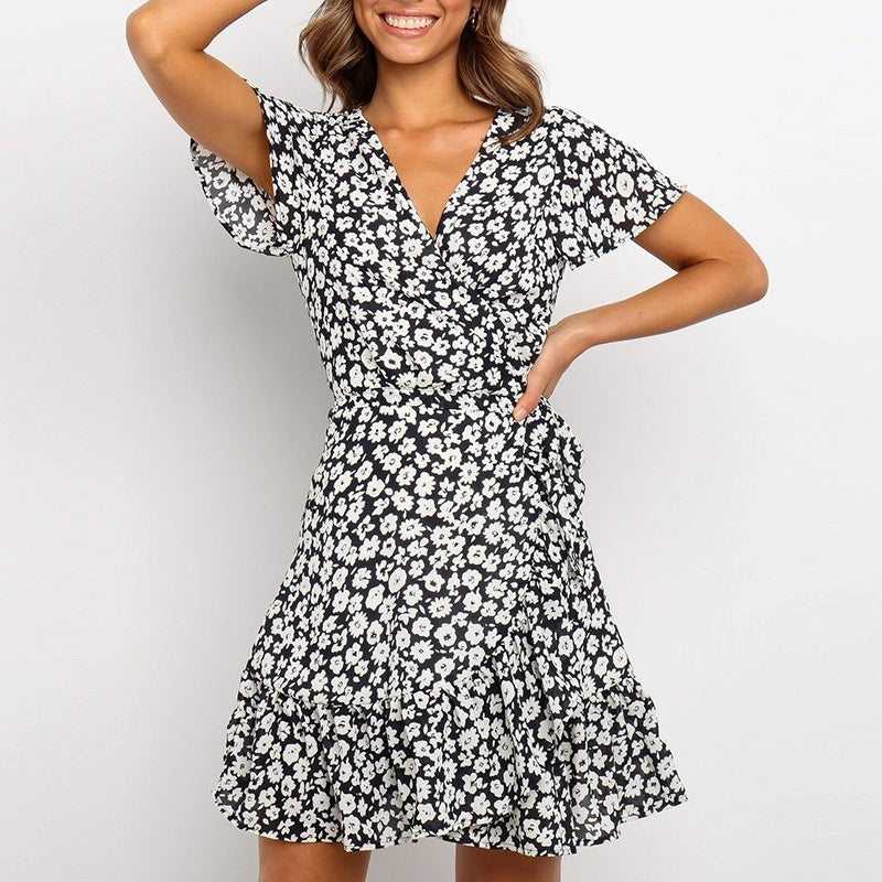 Robe en mousseline décontractée