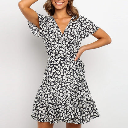 Robe en mousseline décontractée