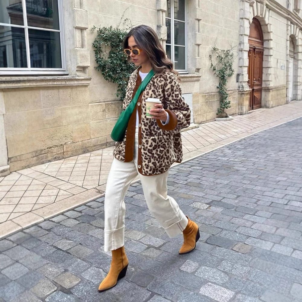 Manteau Léopard Street