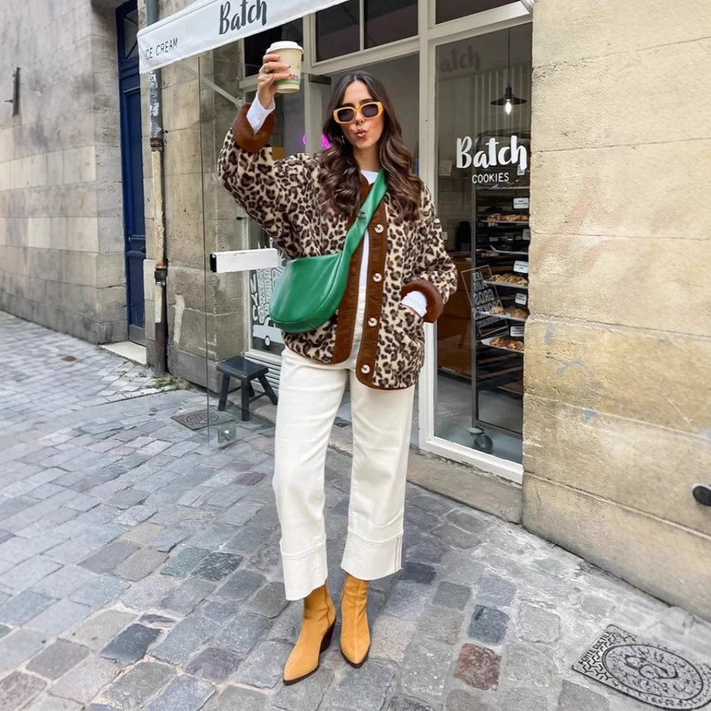 Manteau Léopard Street